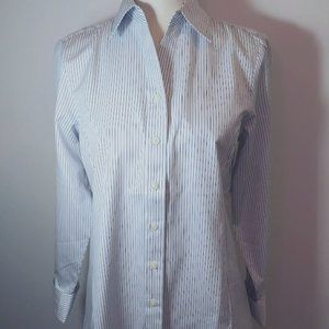 VF Imagewear  Women's Long Sleeve Button Uniform Shirt Size 06 #W-133